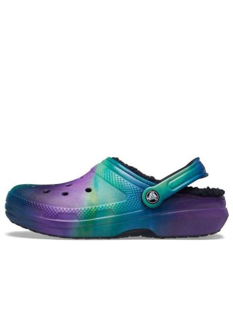 crocs Crocs Classic Land Out of This World Clogs 'Purple Turquoise' 206706-988