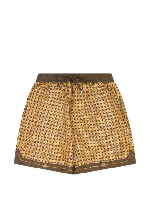 AMIRI weave pattern shorts