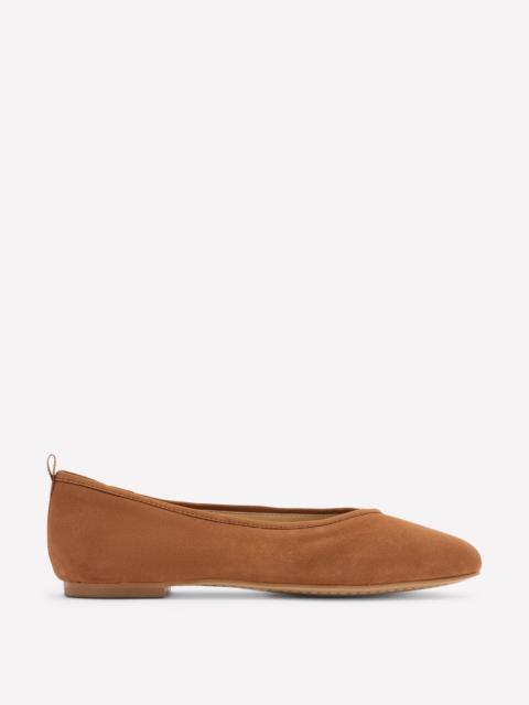 BODEN High Cut Ballet Flats-Ginger Snap