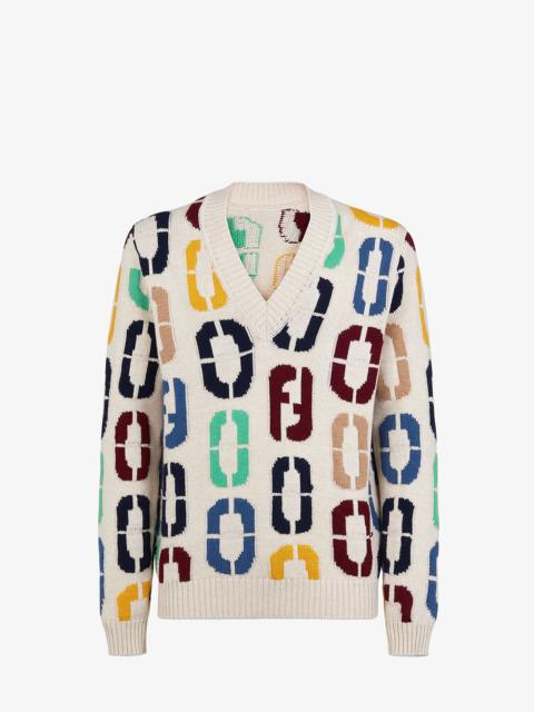 FENDI Multicolor wool sweater