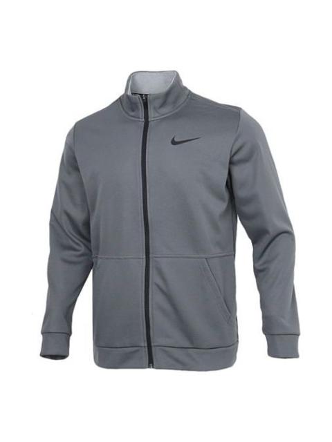 Nike MENS Sports Training Stand Collar Jacket Grey Gray CZ7394-068