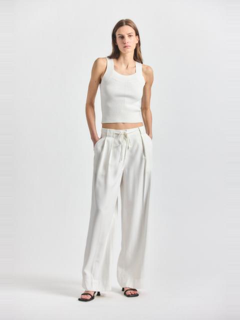 DEREK LAM 10 CROSBY ARCHER WIDE LEG TROUSER