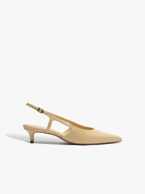 SCHUTZ Boris Kitten Leather Pump