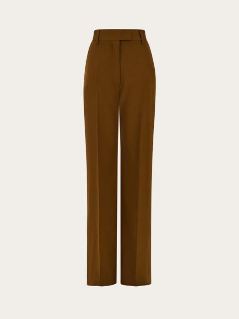 FERRAGAMO Tailored trouser in chevron