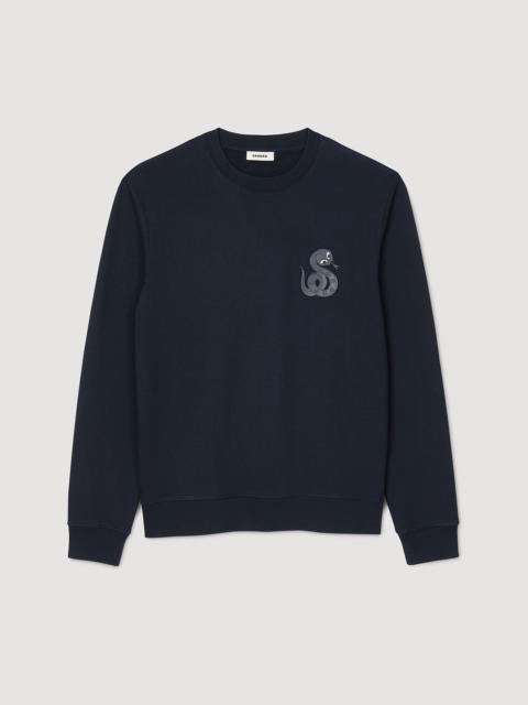 Sandro JACKET WITH SNAKE DETAIL