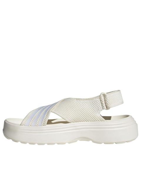 adidas (WMNS) adidas Lifestyle Sandal 'Off White' KK0393