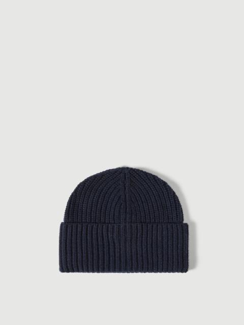 Brunello Cucinelli Cashmere English rib knit beanie