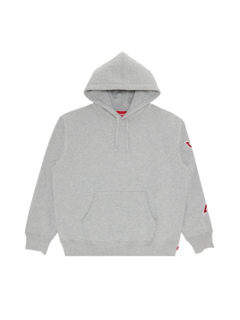 Supreme 대 슬리브 아크 후드 스웨터 'Heather Grey 이름 *