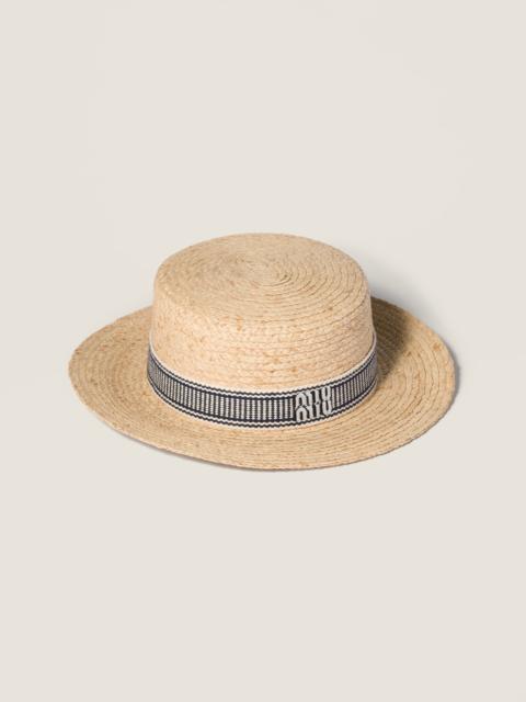Miu Miu Raffia hat