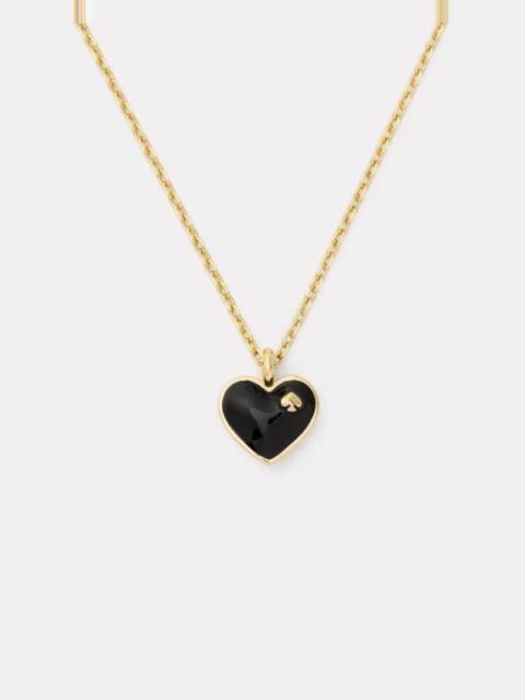 kate spade Heart And Spade Pendant