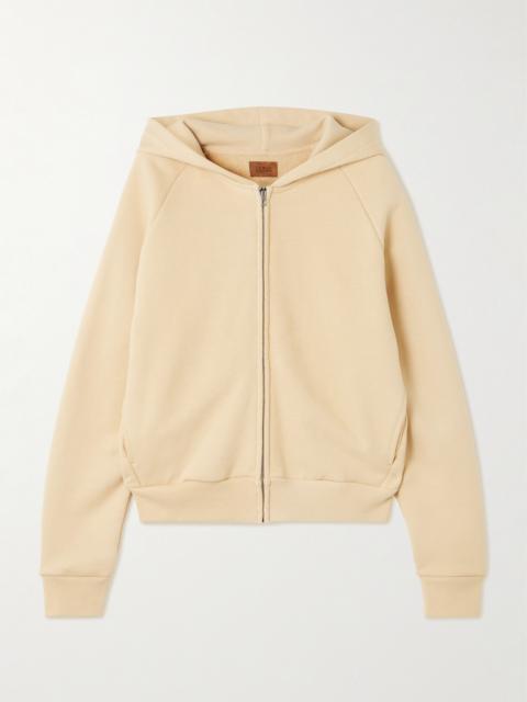 JAMIE HALLER The Bird Cotton-terry Hoodie