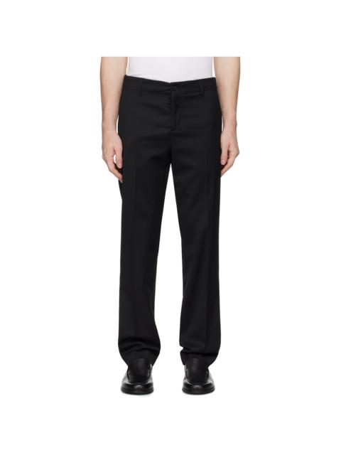FILIPPA K Black Elastic Waist Tailored Trousers