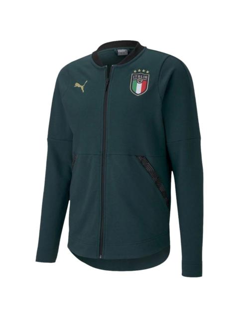 PUMA FIGC Italian Football Federation full-zip sweatshirt