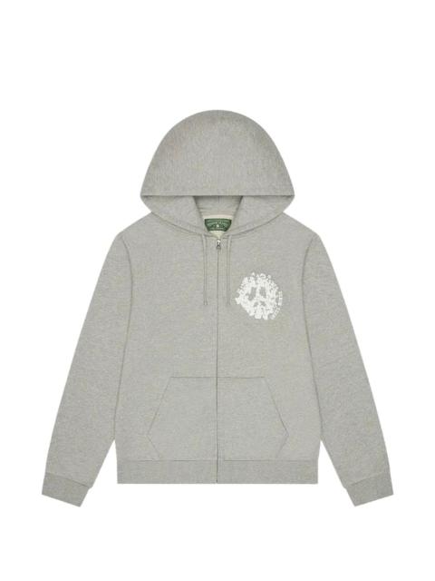 DENIM TEARS zip-up hoodie