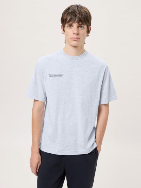 PANGAIA Mens Midweight T-Shirt - Grey Marl