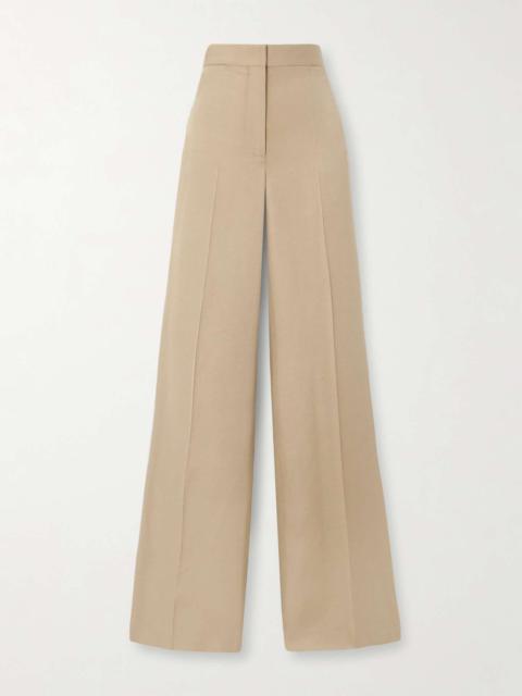 + NET SUSTAIN LENZING™ ECOVERO™ wide-leg pants