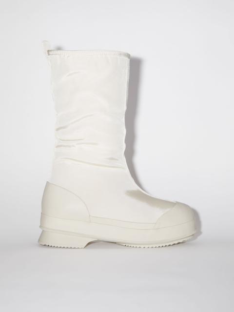 Acne Studios Reversible ankle boots - Off white