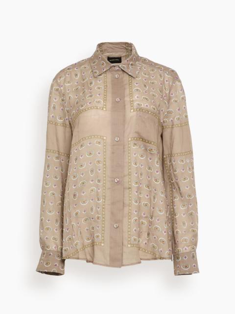 RACHEL COMEY Lilo Top in Khaki