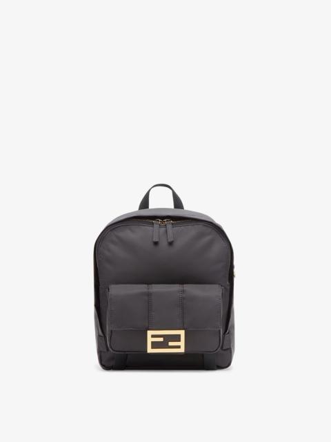 FENDI Black nylon backpack