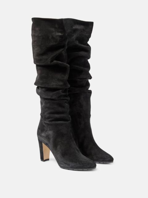 Manolo Blahnik Calassohi 90 suede mid-calf boots