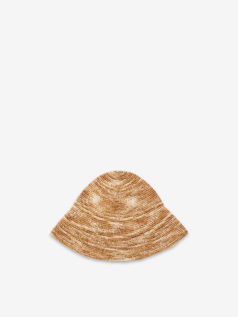 Maison Margiela Crochet wide brim bucket hat