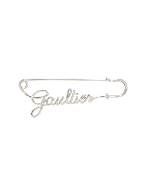 Jean Paul Gaultier Silver 'The Gaultier' Brooch