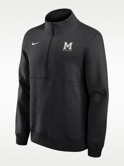 Nike Nike College Club (Morehouse College Maroon Tigers) Men's Fleece Half-Zip Top