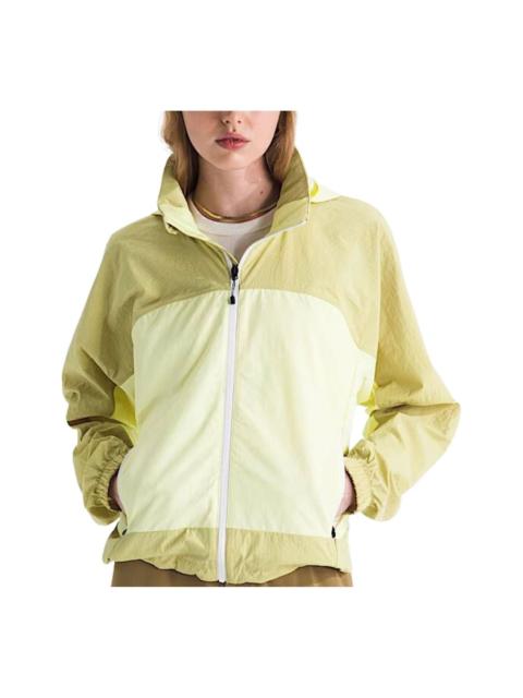 The North Face (WMNS) The North Face HKe Utility Wind Jacket 'Lemon Mist Pear' NF0A8D3WGM4