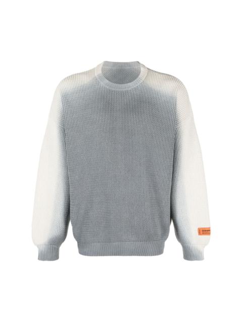 gradient spray jumper