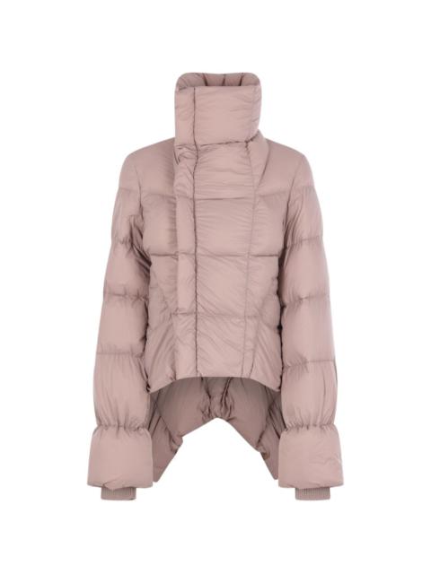 Rick Owens quilted high-neck jacket