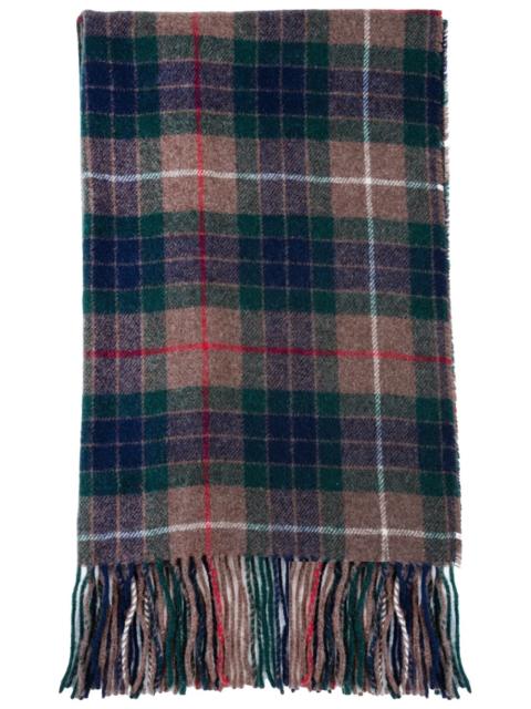 Baracuta Tartan Wool Blend Scarf
