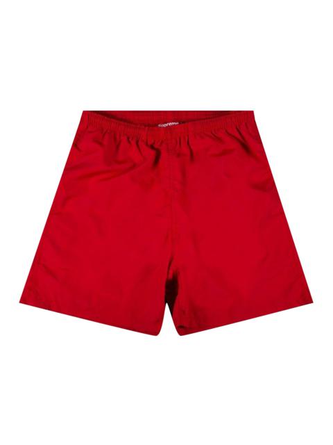 Supreme Arc Logo Water Short 'Red'