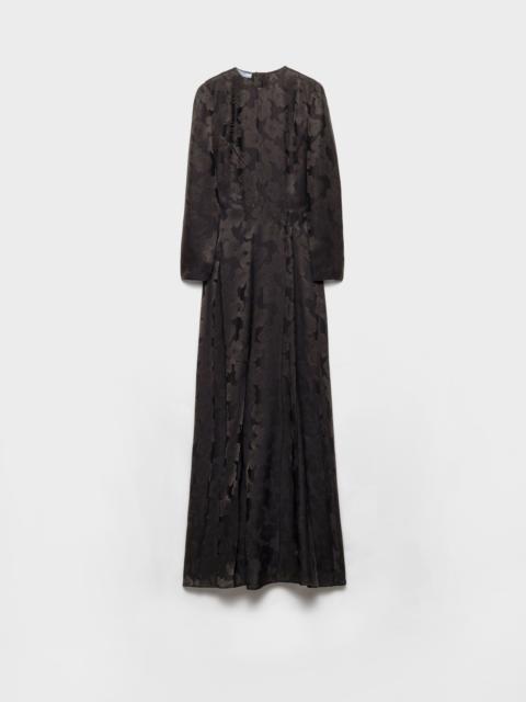 Prada Long primula jacquard dress