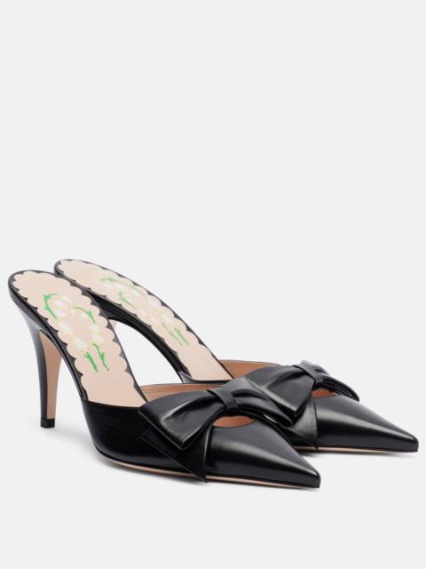 Valentino Leather mules