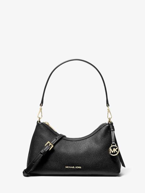 MICHAEL KORS Sammy Small Pebbled Leather Convertible Crossbody Bag