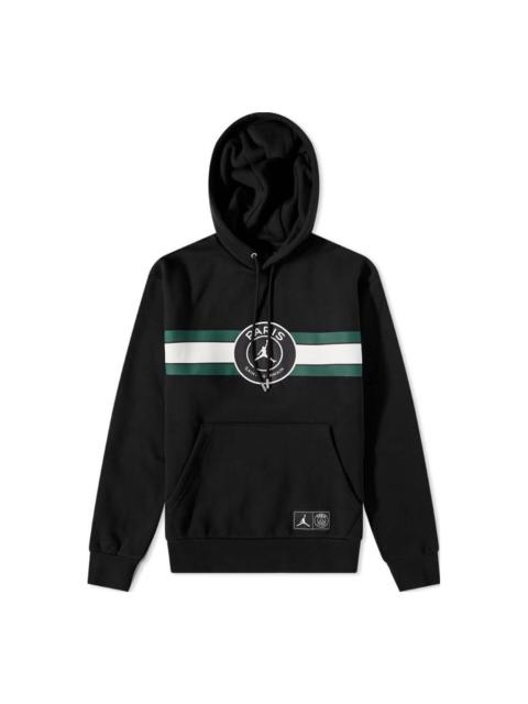 Jordan Air Jordan Paris Saint Germain Fleece Pullover Hoodies 'Black' DJ3928-010