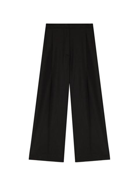 LARDINI flannel palazzo trousers