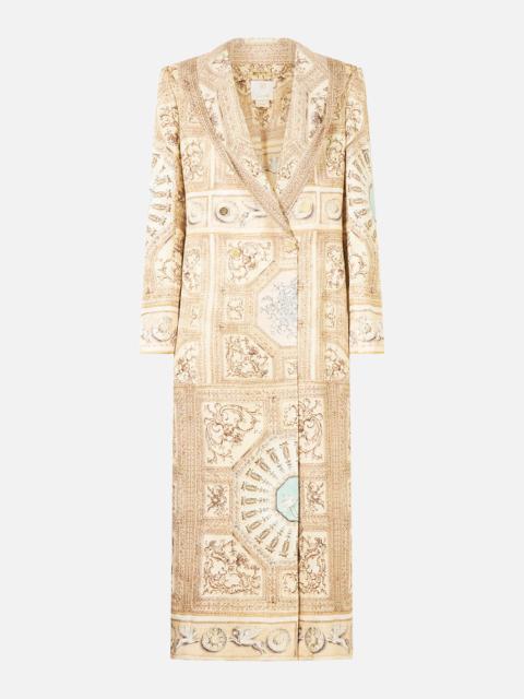 CAMILLA LONG COAT WITH HOOD A BELOVED BOUDOIR