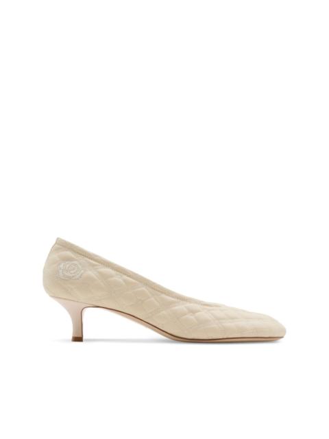 Burberry 45mm EKD leather pumps