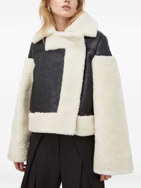 HERSKIND shearling panelled jacket
