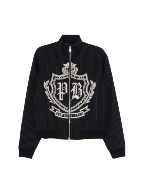 Balmain CRYSTAL-EMBELLISHED JACKET