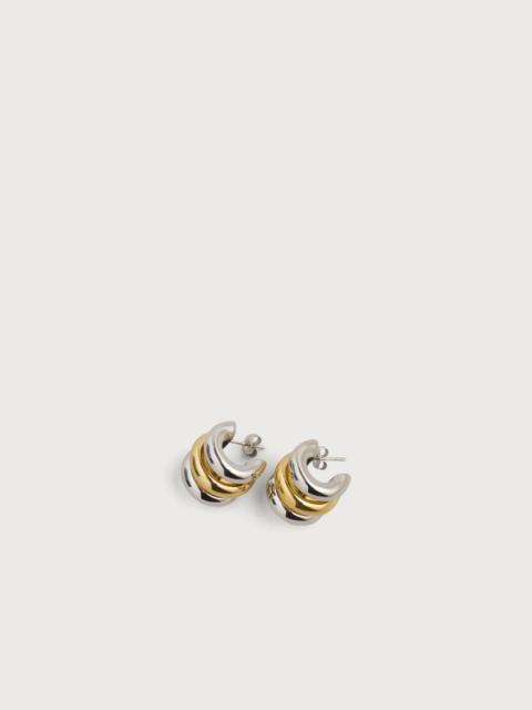 MISSOMA Missoma Chubby Tripple Small Hoop Earrings