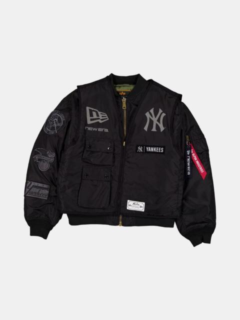 Nike NEW YORK YANKEES X ALPHA X NEW ERA MA-1 BOMBER JACKET WITH VEST
