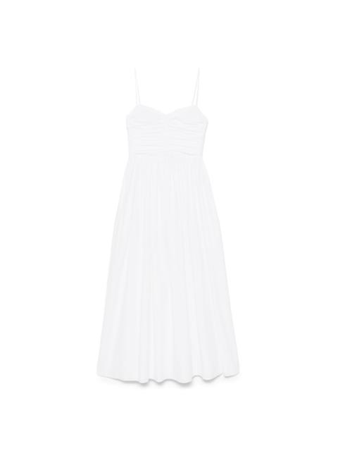 MATTEAU poplin maxi dress