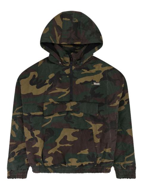 Rhude camouflage-pattern hoodie