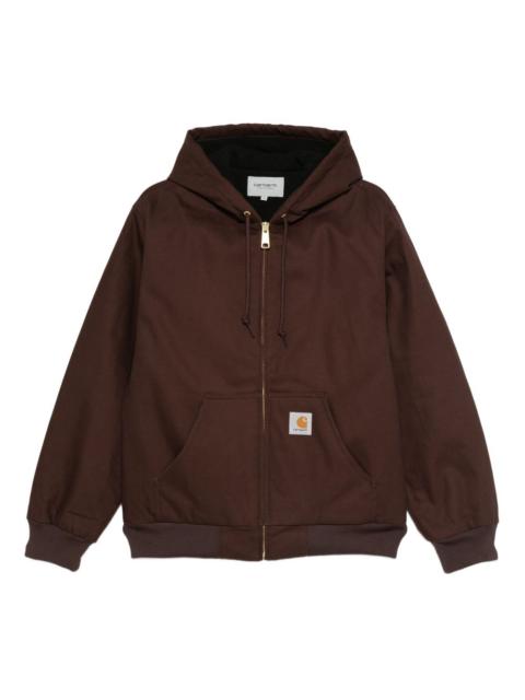 Carhartt zip-up hooded jacket