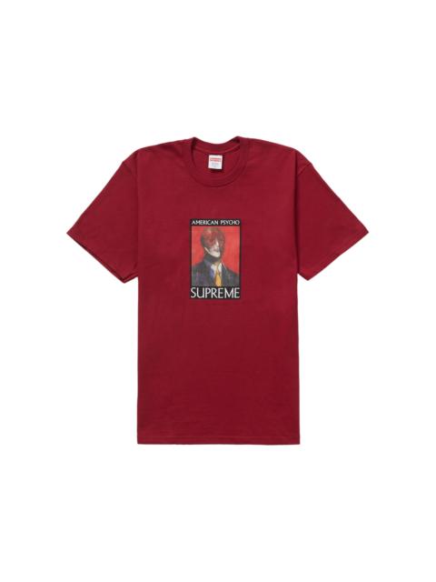 Supreme Supreme American Psycho Tee Cardinal