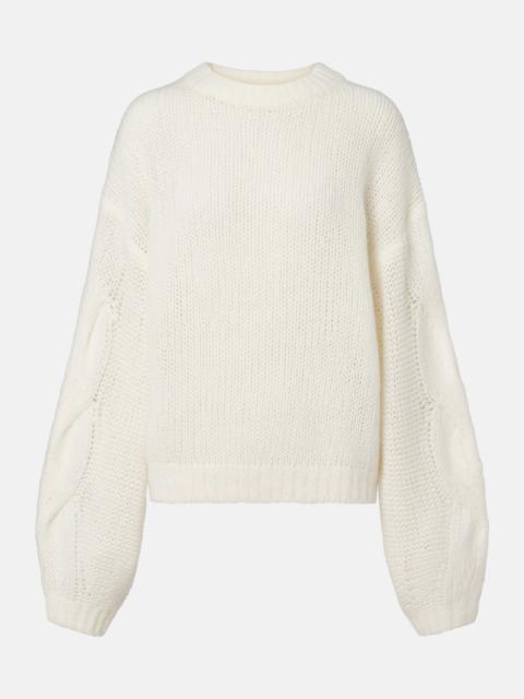 LISA YANG Runi open-knit cashmere and silk sweater