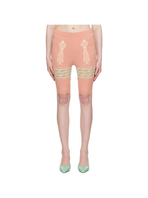 CONNER IVES Pink Bike Shorts