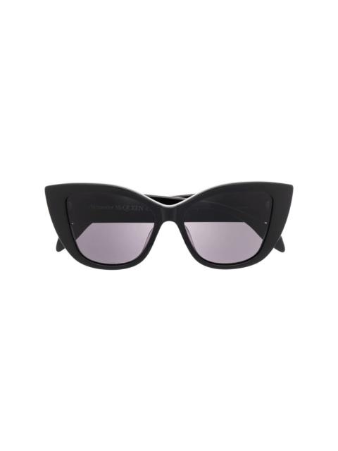 Alexander McQueen tinted cat-eye sunglasses